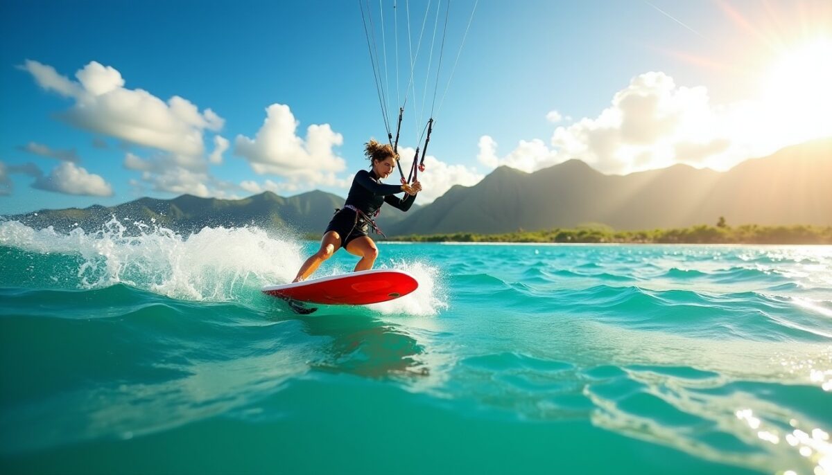 Kitesurf à l’île Maurice : tout ce qu’il faut savoir pour réussir son premier voyage